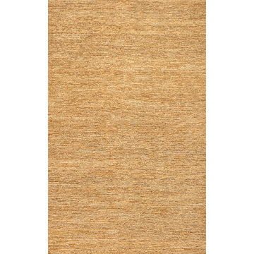 Griffin Rustic Farmhouse Woven Jute Solid Area Rug